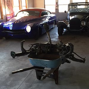 Considering a front end swap. Suggestions?  The Other Side of Life Garage is an old-school hot rod shop.