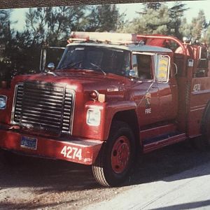 CDF Model 12 assigned to Batterson FFS/USFS station - Madera Mariposa Unit