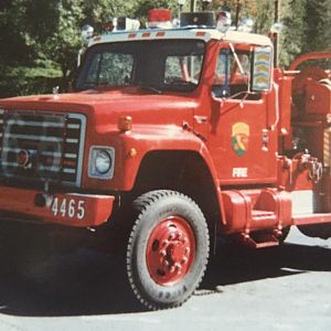 CDF Model 5 assigned to Twaine Harte FFS - Toulumne Calaveras Unit