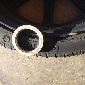 Aluminum hub rings included