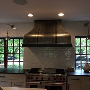 Galvanized hood