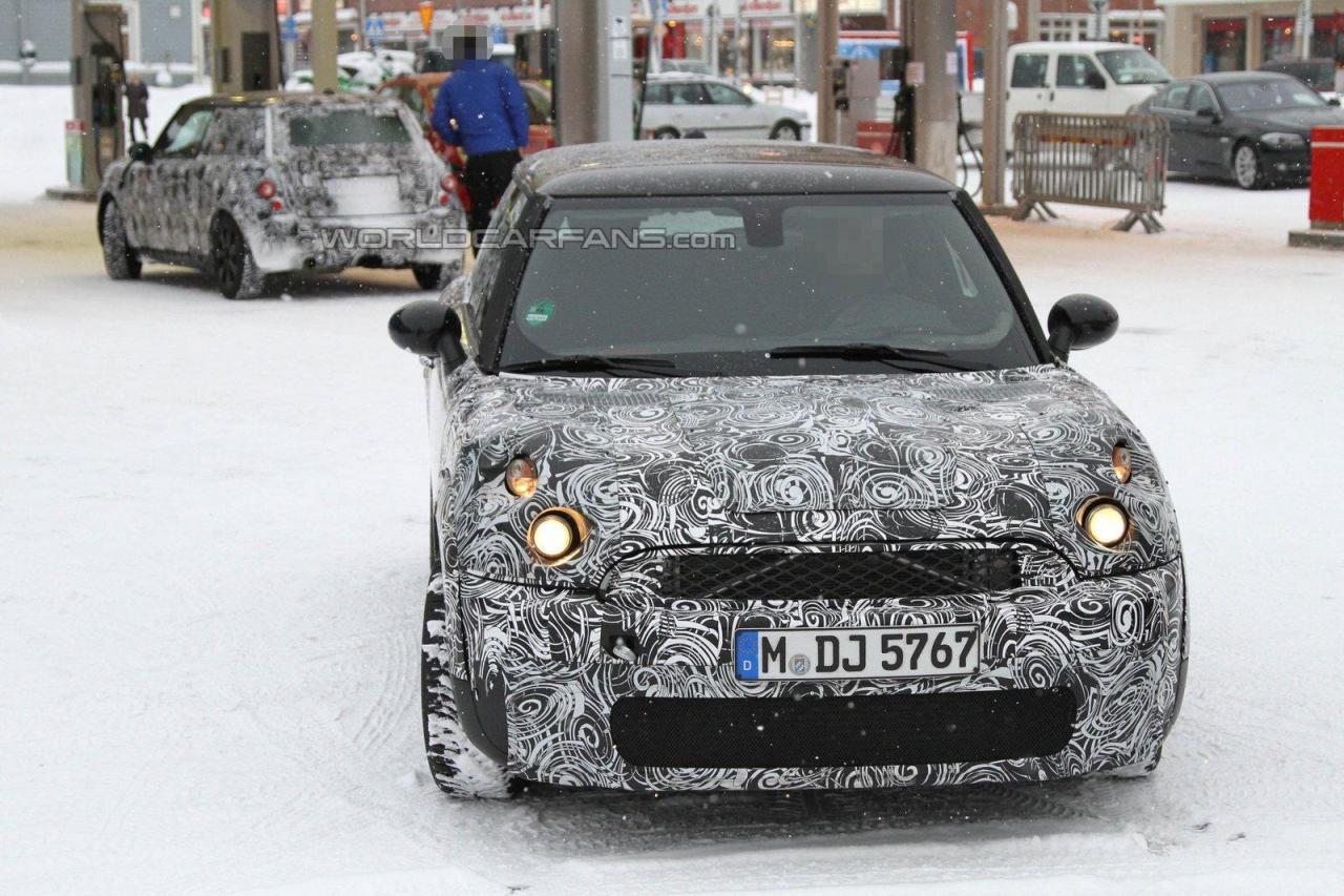 2013 MINI Caught Winter Testing