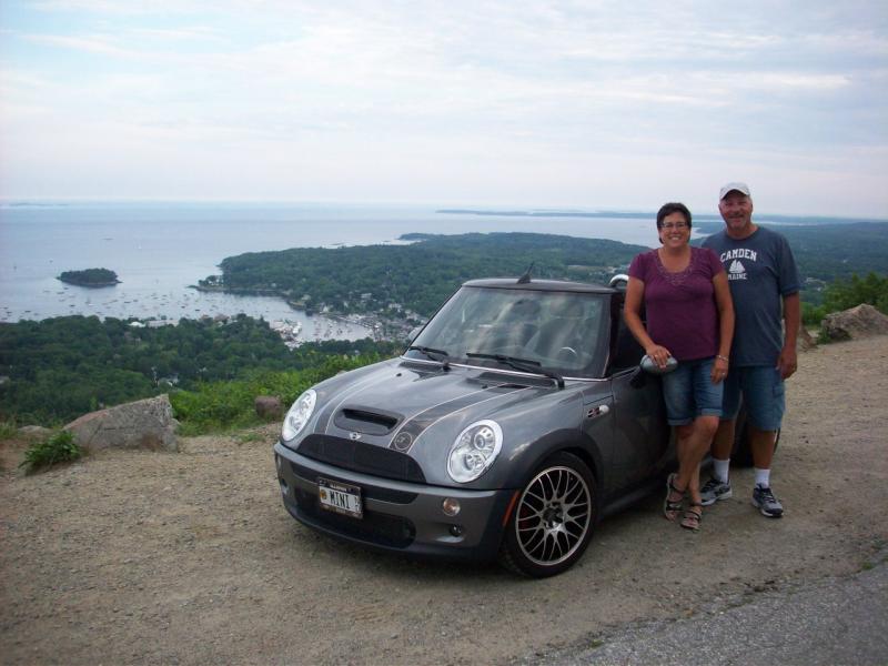 A top Mt. Battie~Camden, Maine~our Christmas Card pic for 2012 :)