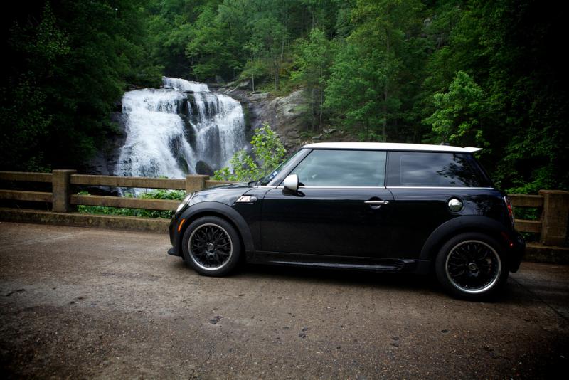 During a drive on the Cherohala Skyway stopped to enjoy a waterfall. 2012 MOTD