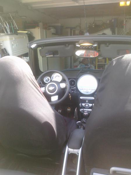 from backseat