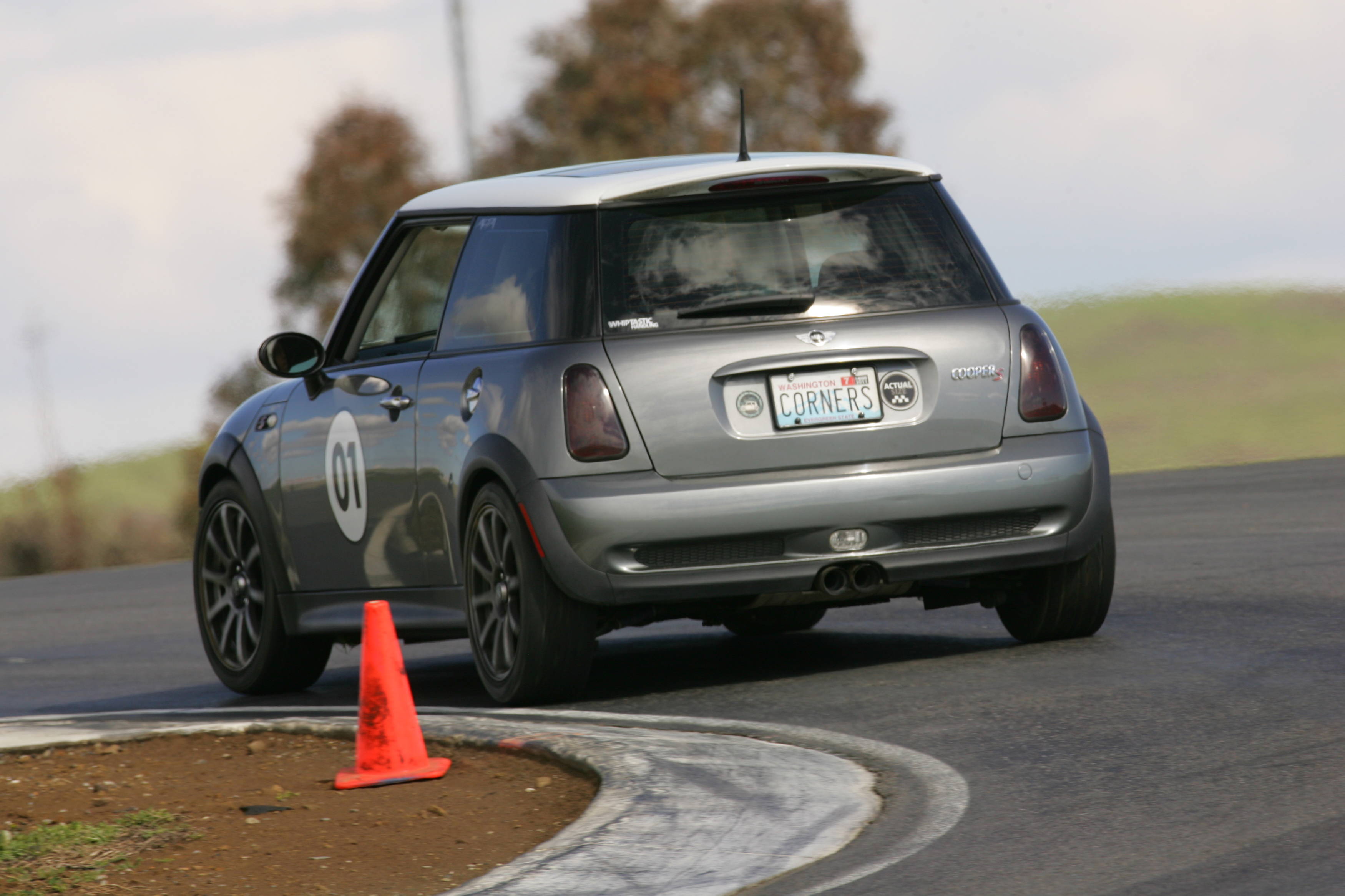 My MINI at Thunderhill Raceway