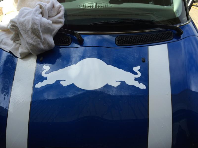 Red Bull Vinyl Application 1