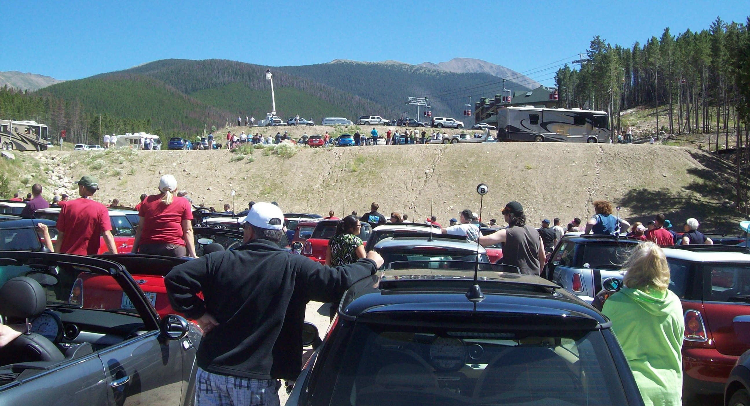Staging for the MITM group photo
